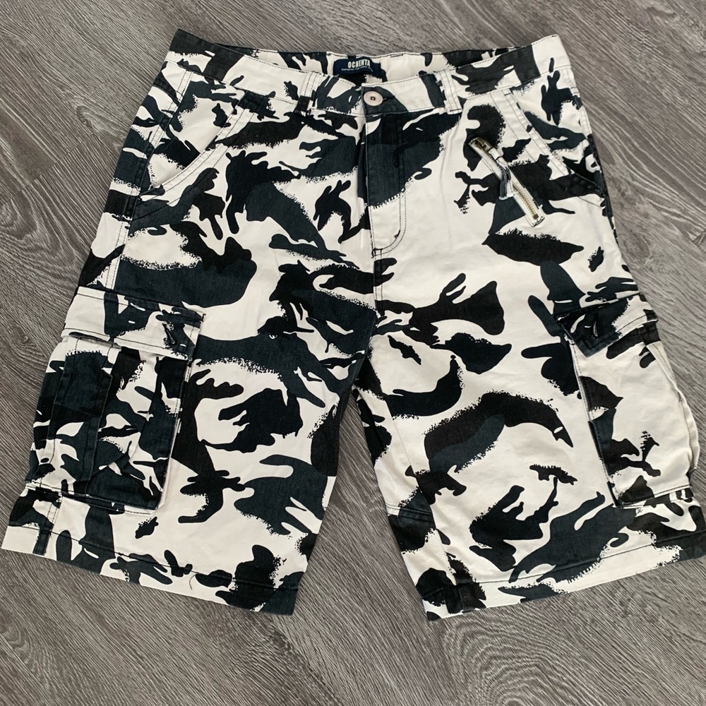 OCHENTA MEN CAMOUFLAGE SHORT